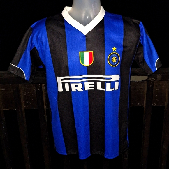 Vintage Inter Milan Soccer Jersey Size Med - Picture 1 of 3